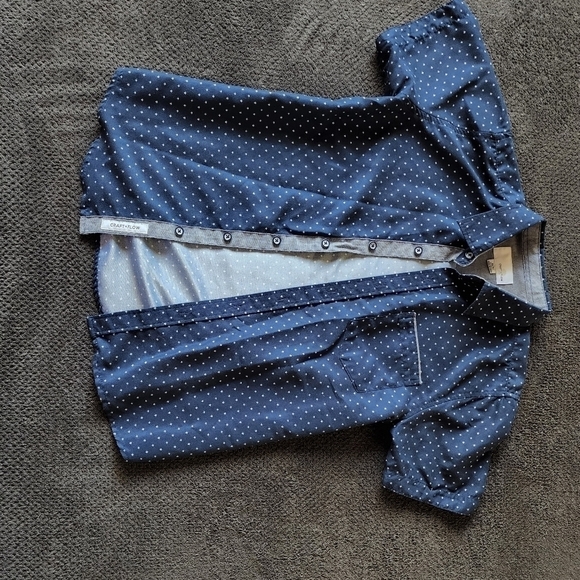 Craft + Flow Boys button front shirt size 8 - Picture 3 of 4